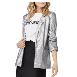 David Lerner hailey oversize sequined blazer